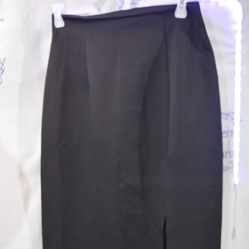 Giorgio Fiorlini Collection Long Black Skirt Size 14